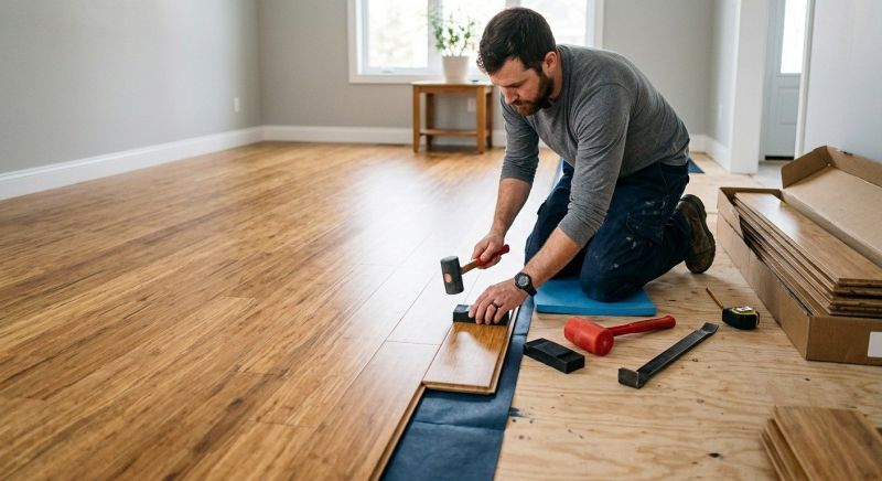 Bamboo Flooring Installation in Scarborough, ME