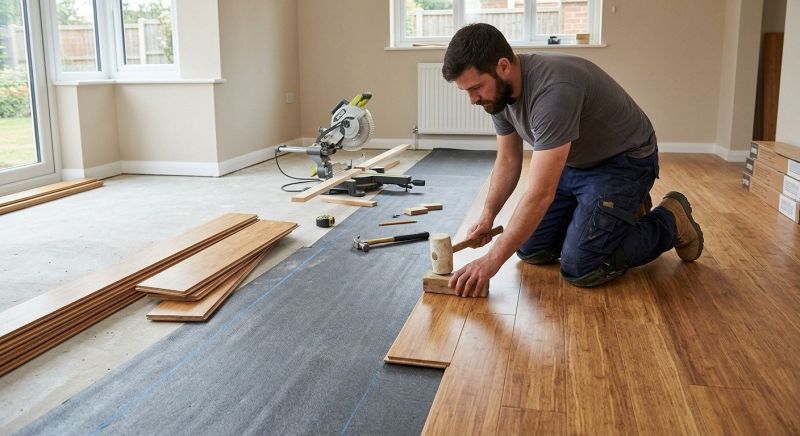 Bamboo Flooring Installation in Scarborough, ME