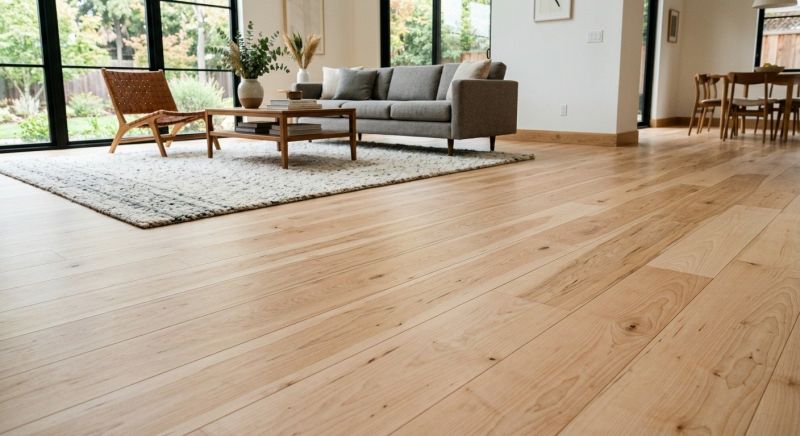 Birch Floor Installation in Scarborough, ME