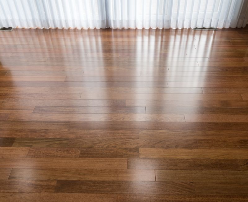 Cherry Floor Installation in Hollis Center, ME