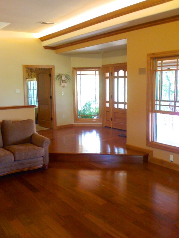 Cherry Floor Installation in Kennebunkport, ME