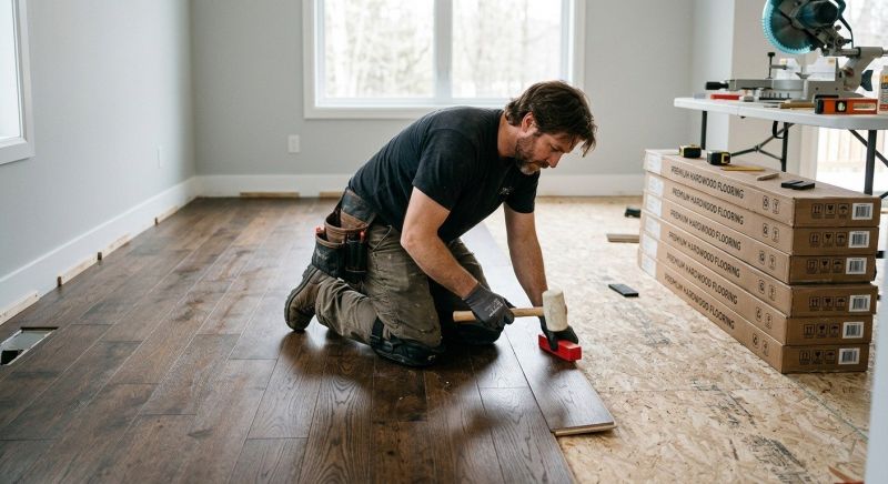 Hardwood Floor Installation in Cape Elizabeth, ME