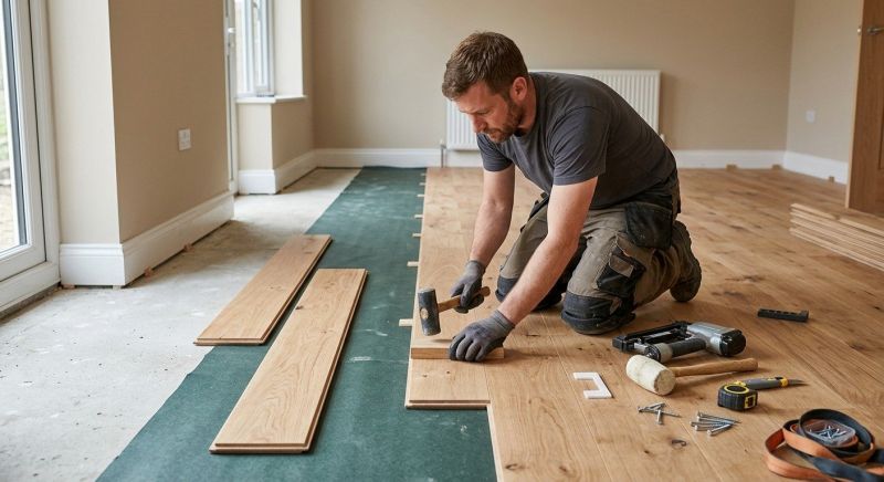 Hardwood Floor Installation in East Waterboro, ME