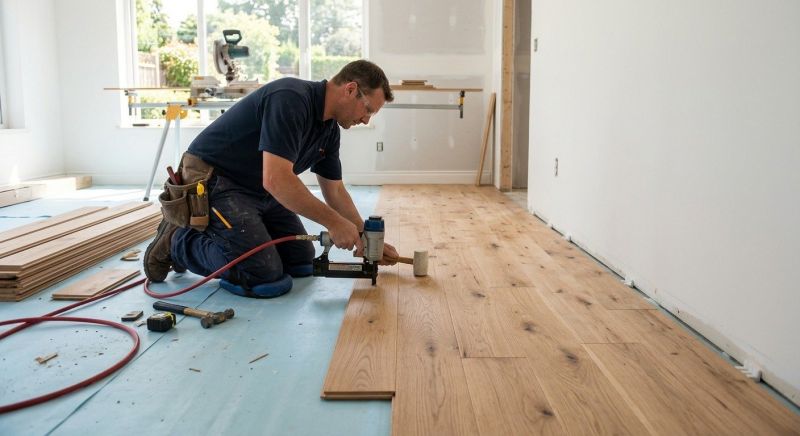 Hardwood Floor Installation in York County, ME
