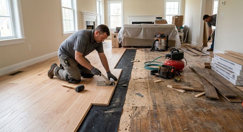 Hardwood Replacement in Limerick, ME