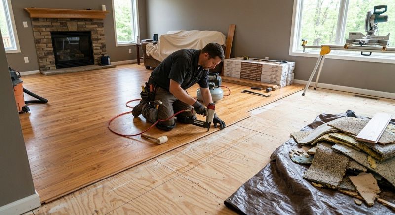 Hardwood Replacement in Raymond, ME
