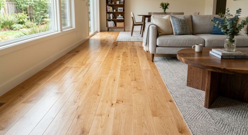 Maple Flooring Installation in Falmouth, ME