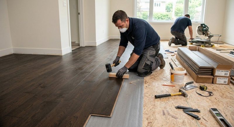 Maple Flooring Installation in Sanford, ME