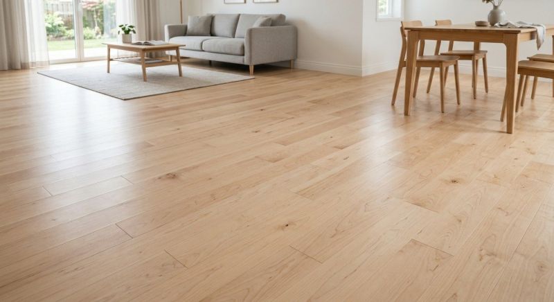 Maple Flooring Installation in York County, ME