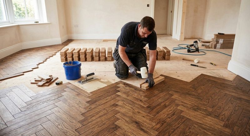 Parquet Flooring Installation in Scarborough, ME