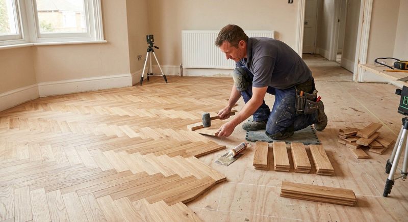 Parquet Flooring Installation in Scarborough, ME