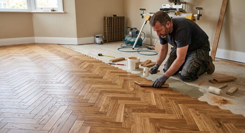 Parquet Flooring Installation in Scarborough, ME