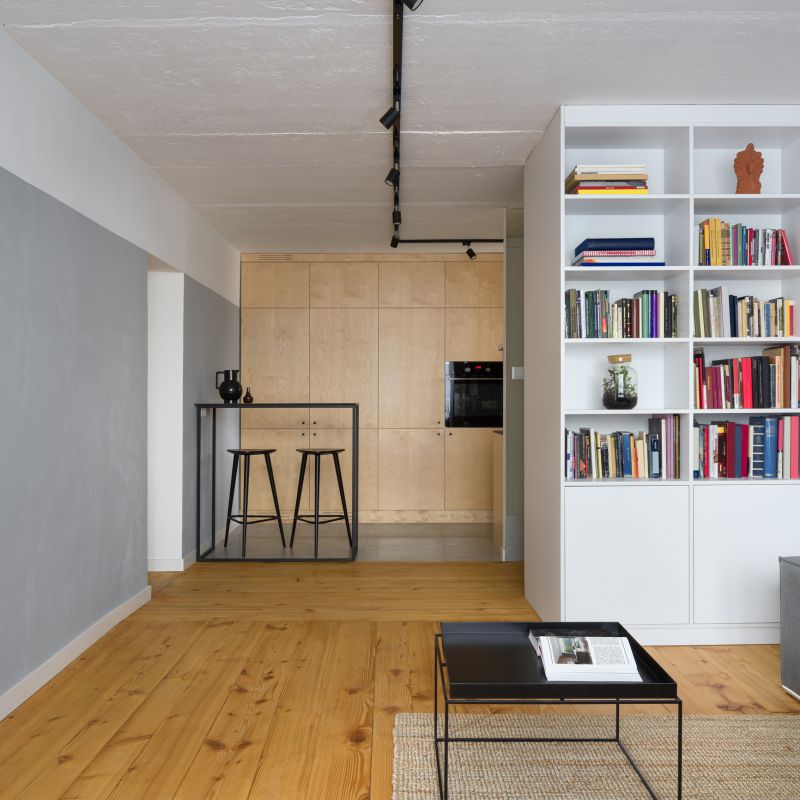 Wide Plank Floor Installation in Scarborough, ME