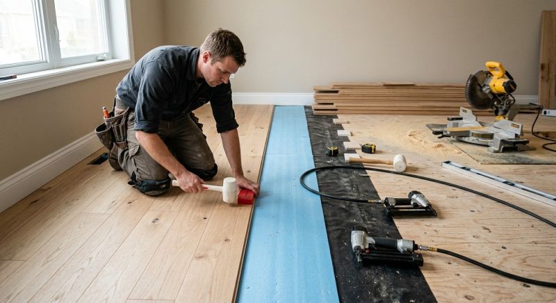 Wood Flooring Installation in Biddeford, ME