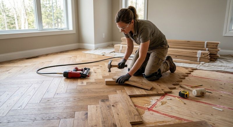 Wood Flooring Installation in Freeport, ME