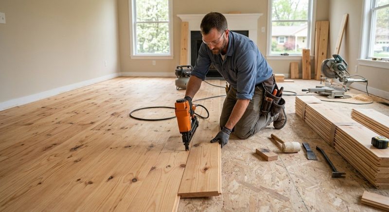 Wood Flooring Installation in Scarborough, ME