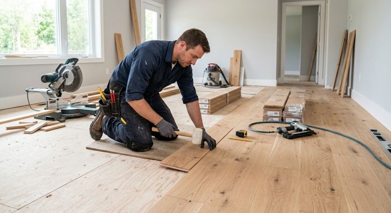 Wood Flooring Installation in Saco, ME