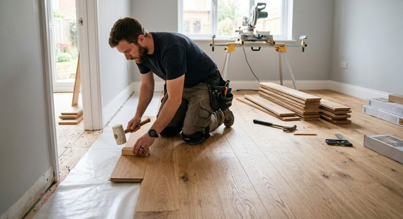 Wood Flooring Installation in Sebago, ME